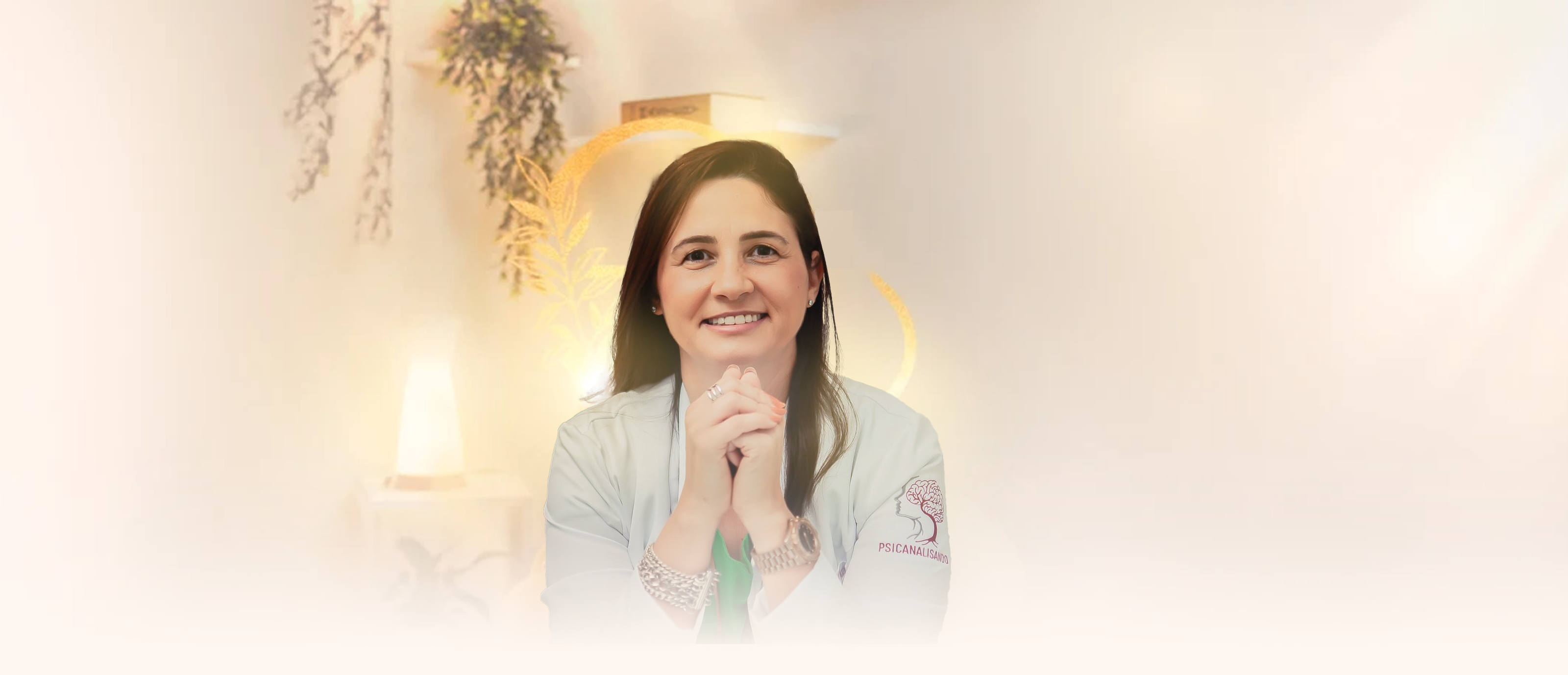 Banner Mostrando o Rosto da Raquel